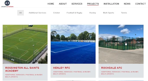 A S SPORTS SYSTEMS LTD