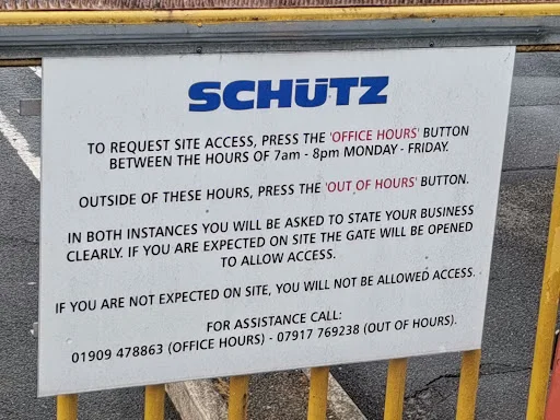 SCHUTZ (U.K.) LIMITED