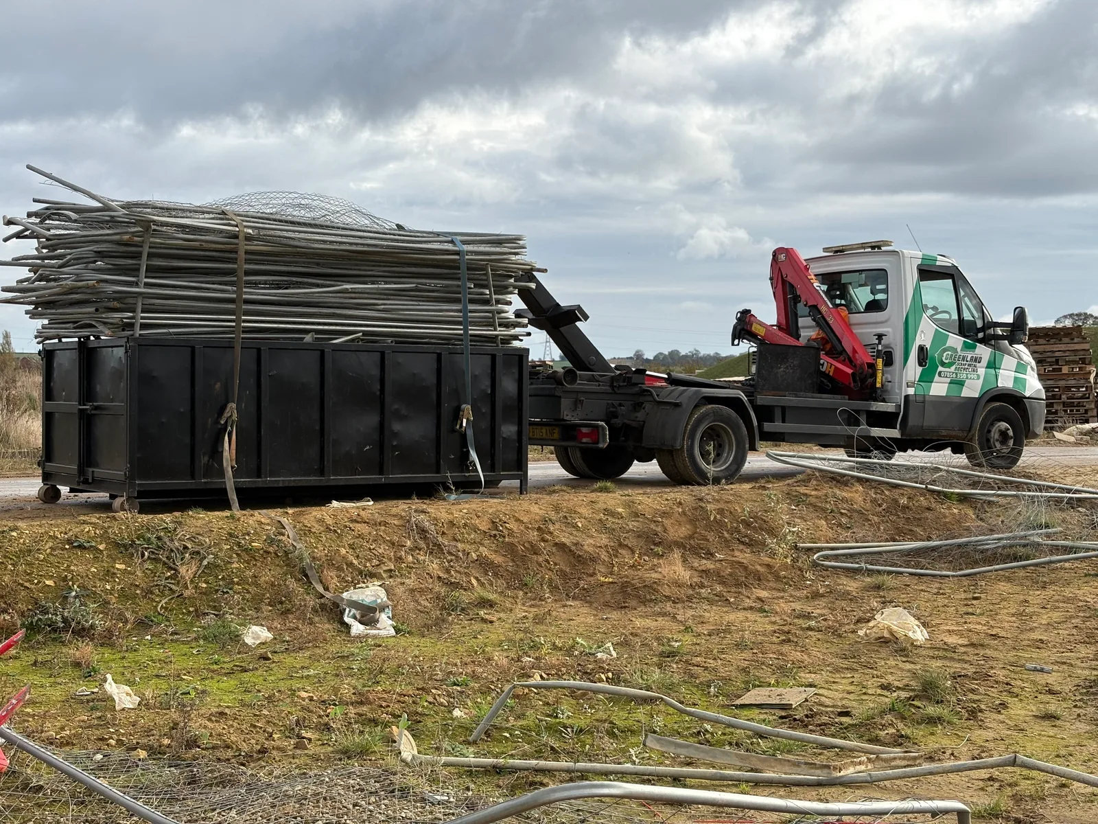 Greenland Recycling scrap collection